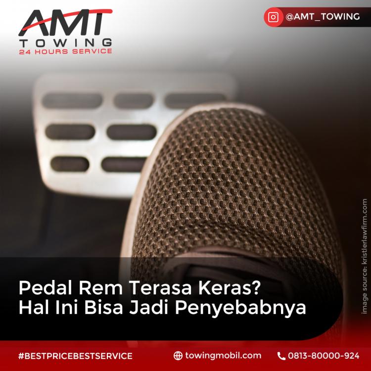 AMT Towing Tips - Pedal Rem Terasa Keras? Hal Ini Bisa Jadi Penyebabnya