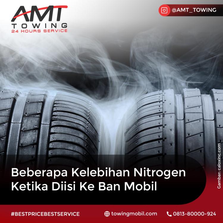 Beberapa Kelebihan Nitrogen di Ban Mobil