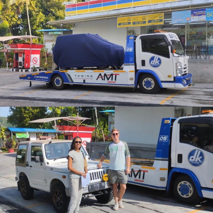 Jasa Towing Termurah Jogja | Kirim Mobil AMT Towing