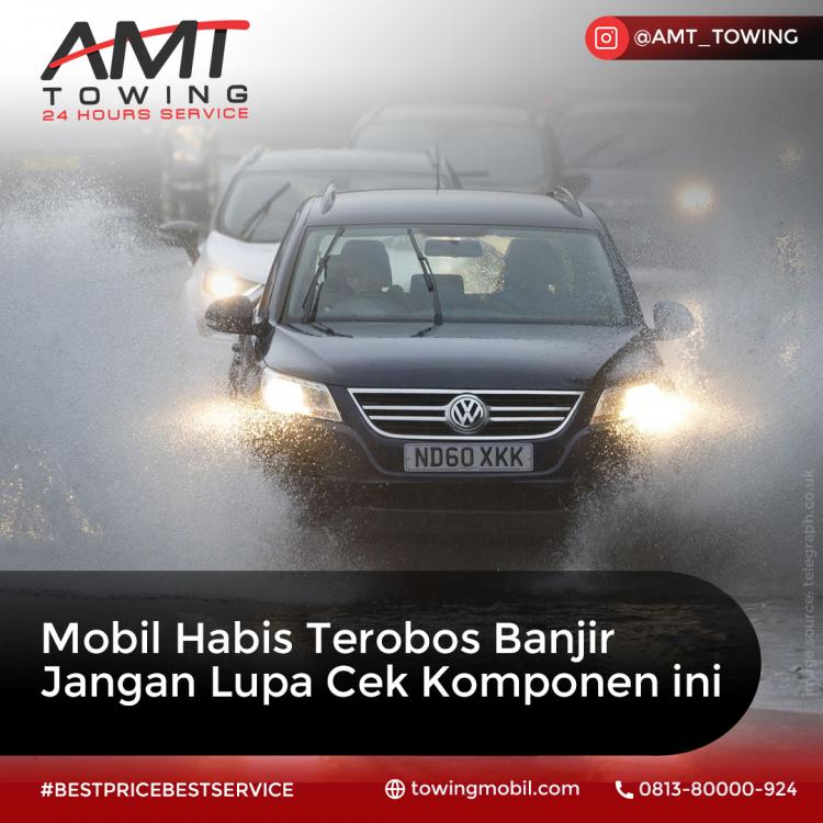 Mobil Habis Banjir Jangan Lupa Cek Komponen Ini